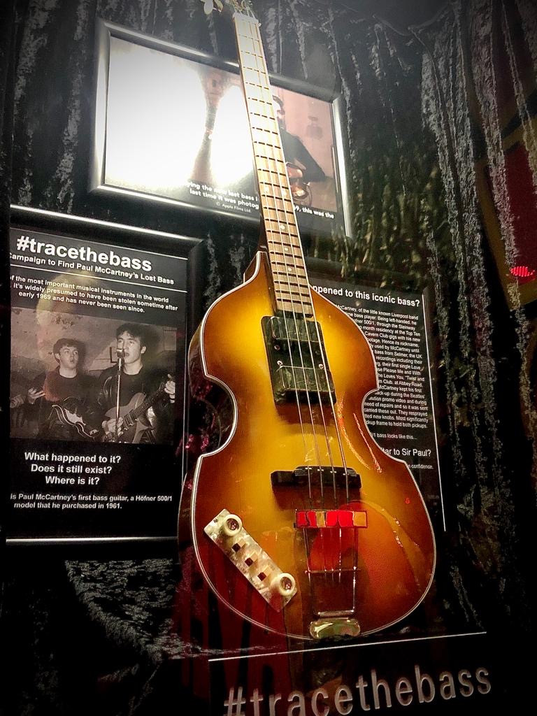 Paul McCartney's Höfner guitar - #TraceTheBass - Cavern Club