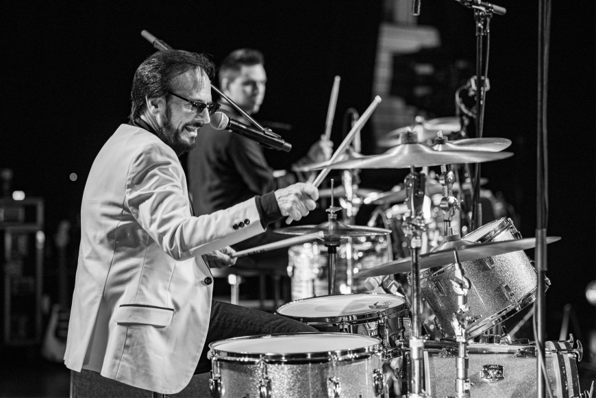 Ringo Starr tribute Ringer Star on drums